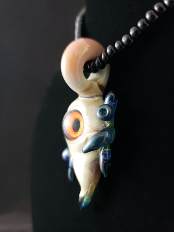 Glass Creature Pendant left side view 45