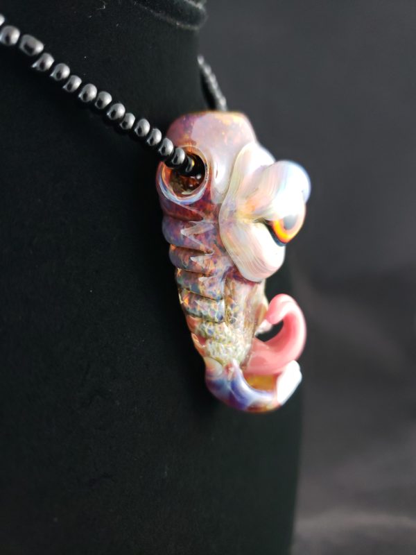 Glass Creature Pendant with tongue right side 4