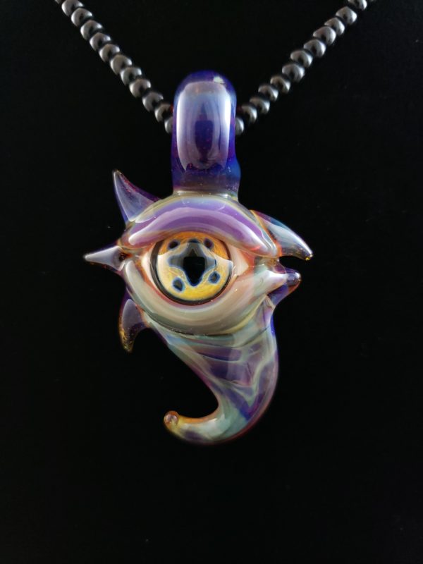 Glass Naruto One Tail Shukaku Eye Sea Creature