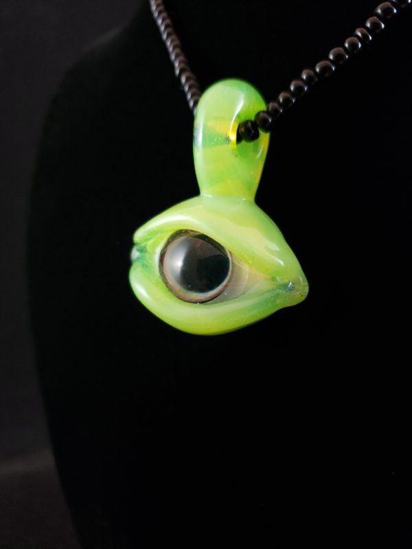 Slime Green Evil Eye right side